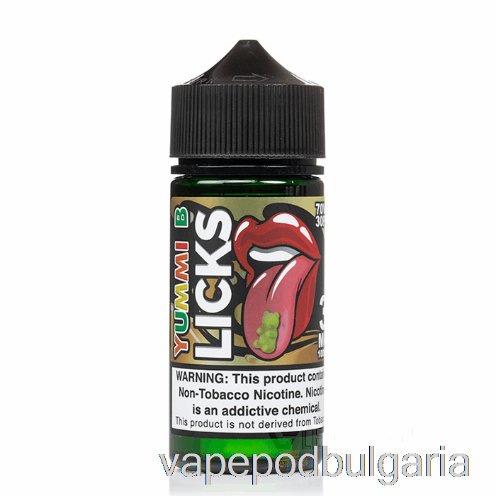 Vape Течности Yummi B - Licks Roll Upz - 100ml 3mg